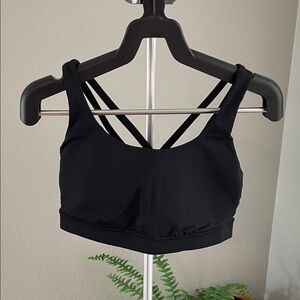 lululemon athletica Black Strappy Sports Bra